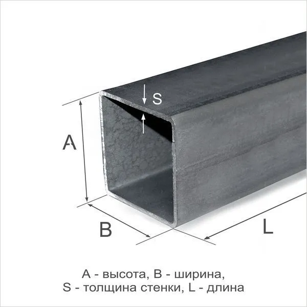 Труба профильная 120х120х8 Ст3пс ГОСТ 30245-2003 - 4